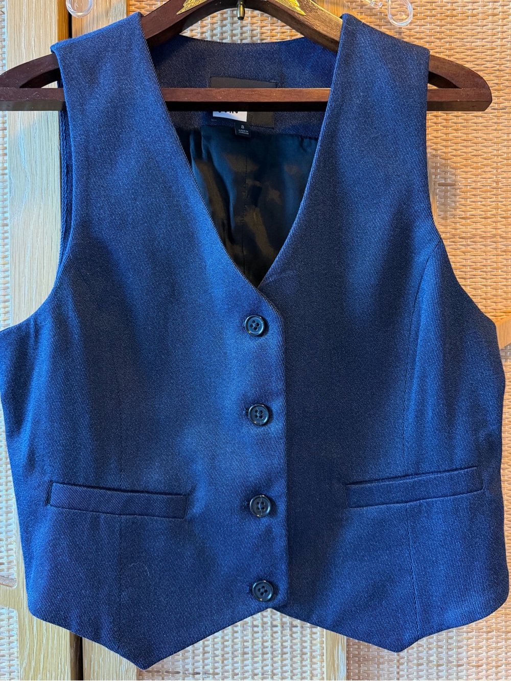 Banana Republic Navy Tailored Women's Vest